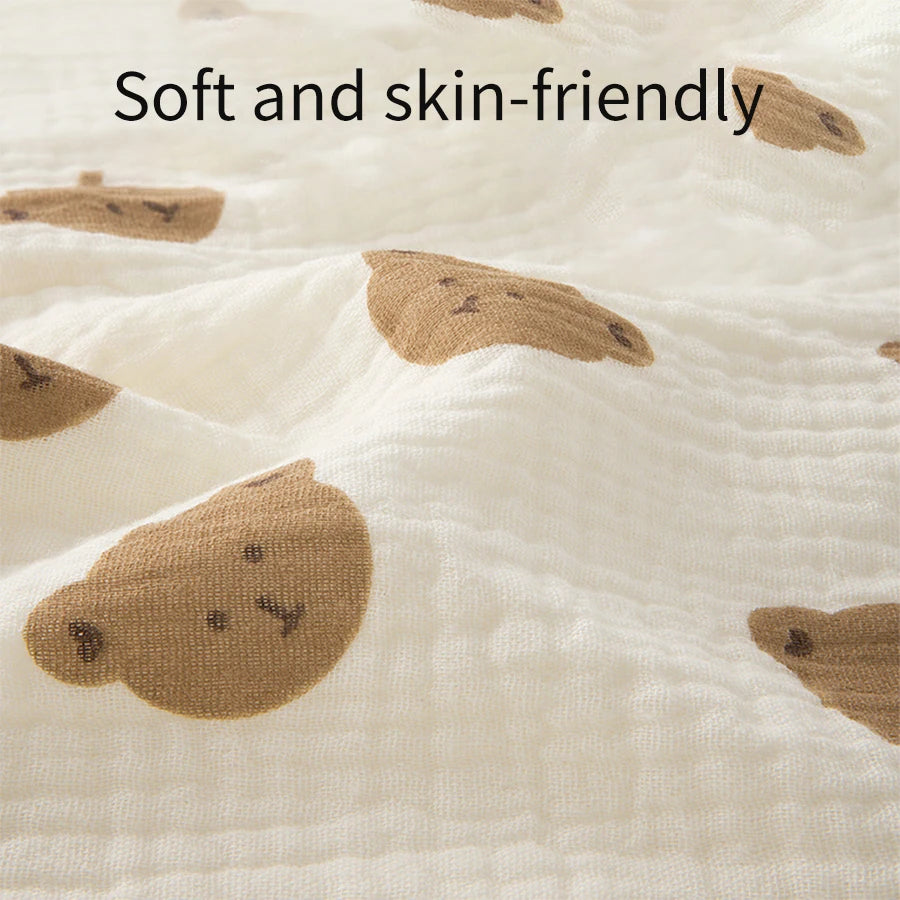 Bavoirs bébé en coton – motifs tout-petits (lot de 4)