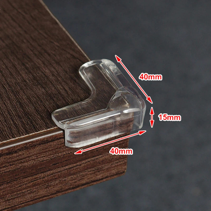 Protège-coins de meuble bébé – silicone souple (lot)