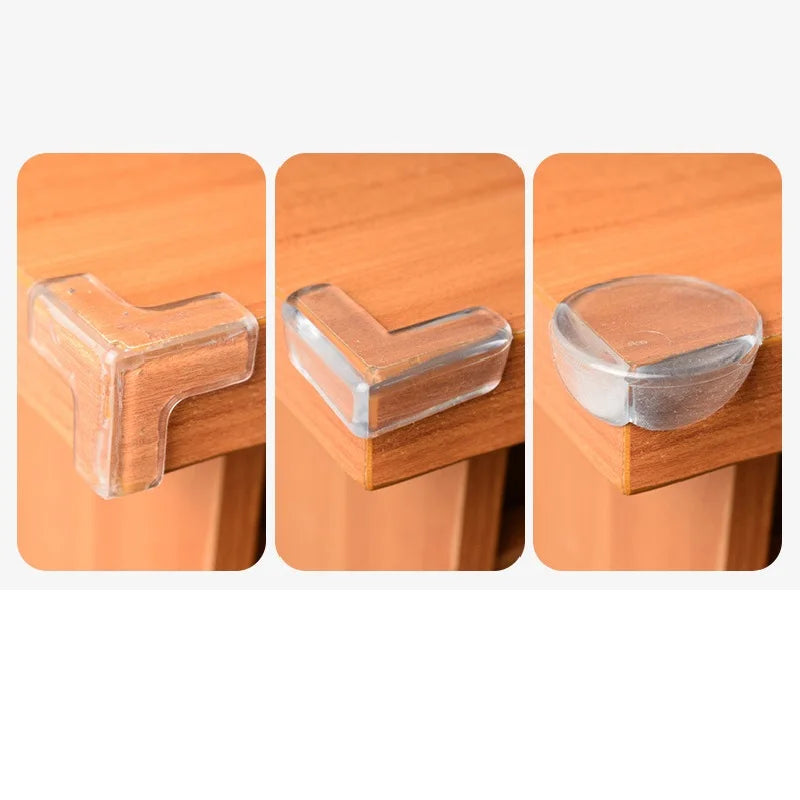Protège-coins de meuble bébé – silicone souple (lot)