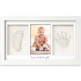 Coffret empreinte bébé argile (double)