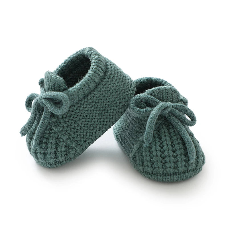 Chaussons bébé en maille douce – naissance à 18 mois
