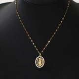 New Personalized Colorful Zircon Necklace Design, Fashionable, Light, Luxurious And Versatile, Popular Madonna Necklace