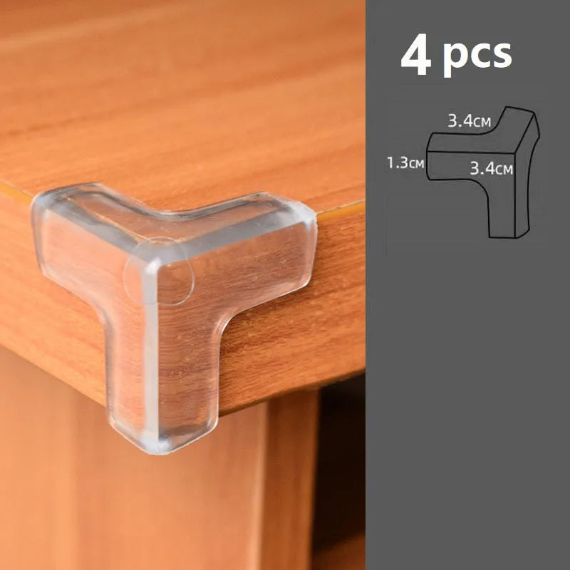 Protège-coins de meuble bébé – silicone souple (lot)