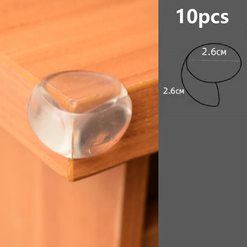Protège-coins de meuble bébé – silicone souple (lot)
