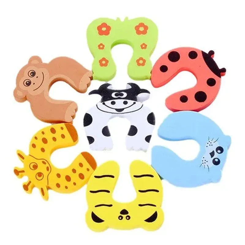 Butée de porte anti-pince-doigts pour bébé (lot)