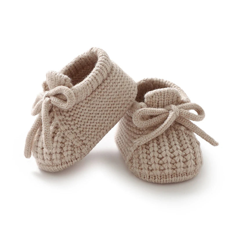 Chaussons bébé en maille douce – naissance à 18 mois