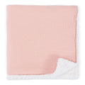 Couverture personnalisée bébé brodée au prénom – Double gaze & sherpa