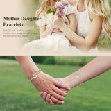 Bracelet maman-bébé pierre Amazonite (duo)