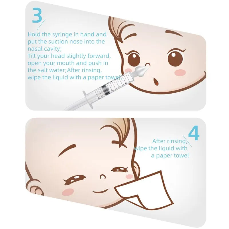 Mouche-bébé aspirateur nasal – embouts lavables