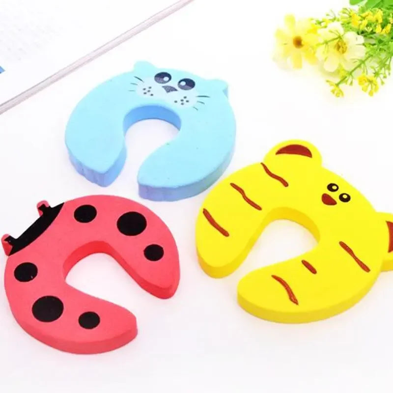 Butée de porte anti-pince-doigts pour bébé (lot)
