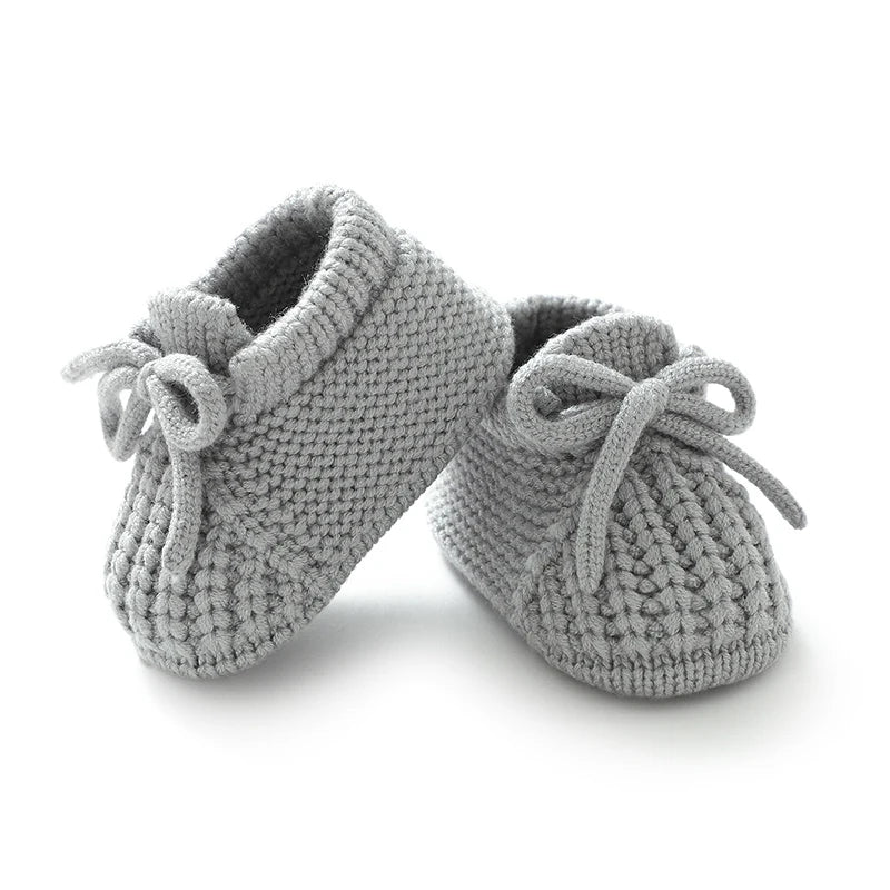 Chaussons bébé en maille douce – naissance à 18 mois