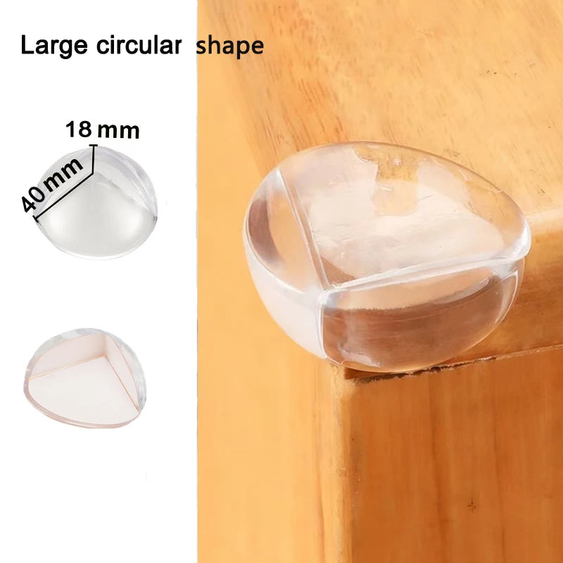 Protège-coins de meuble bébé – silicone souple (lot)