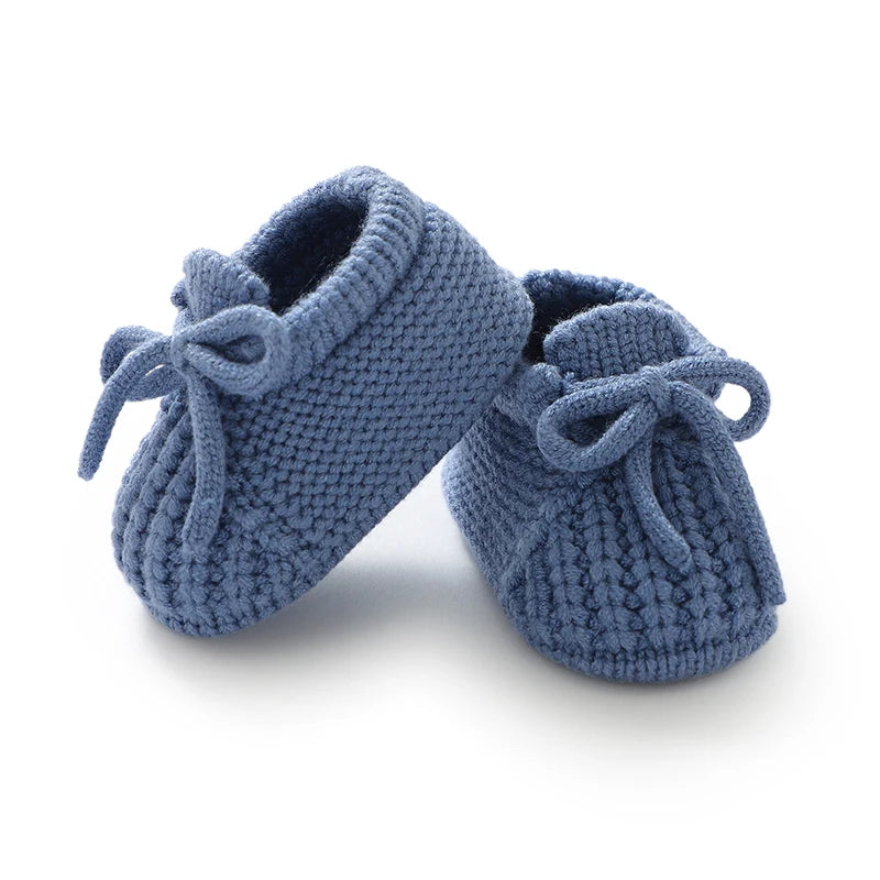 Chaussons bébé en maille douce – naissance à 18 mois