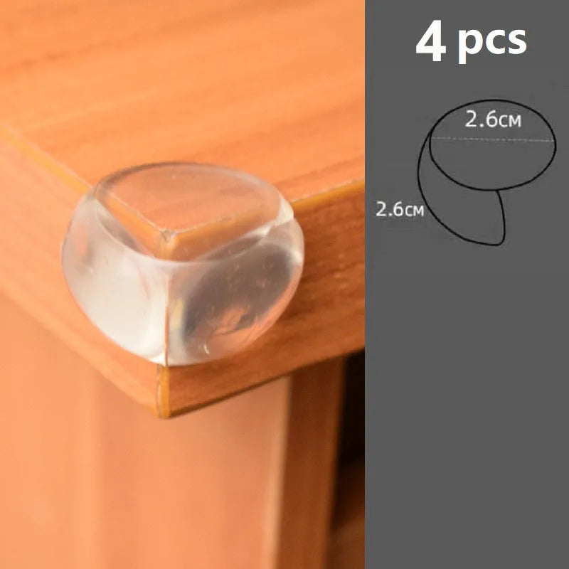 Protège-coins de meuble bébé – silicone souple (lot)