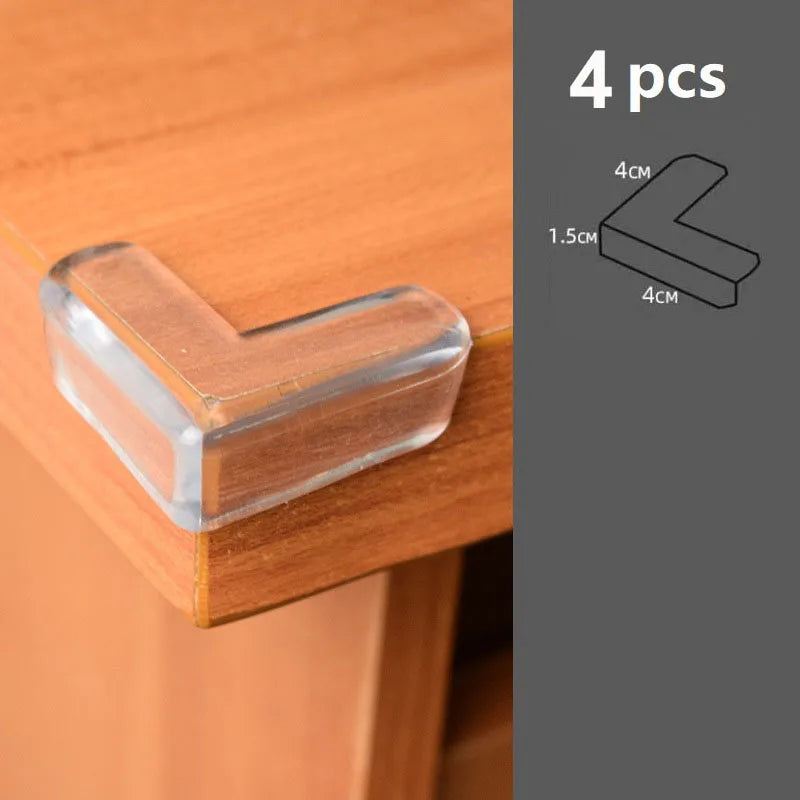 Protège-coins de meuble bébé – silicone souple (lot)