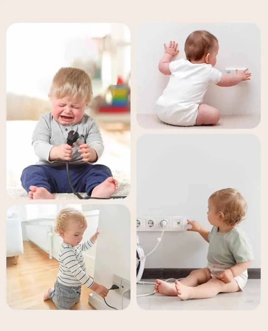 Cache-prises de sécurité enfant – lot (norme européenne)
