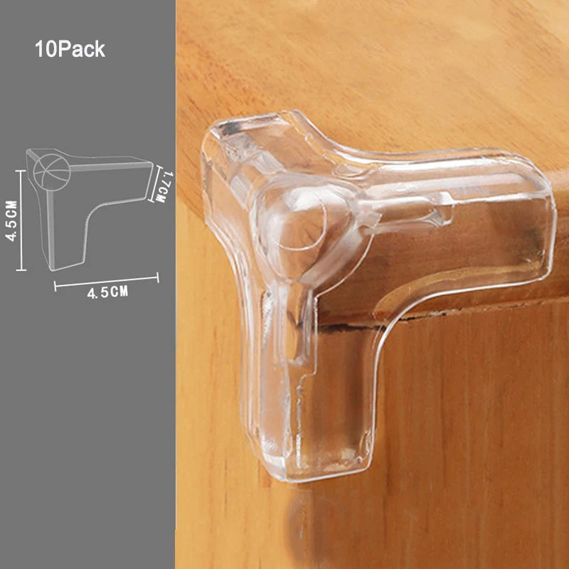 Protège-coins de meuble bébé – silicone souple (lot)