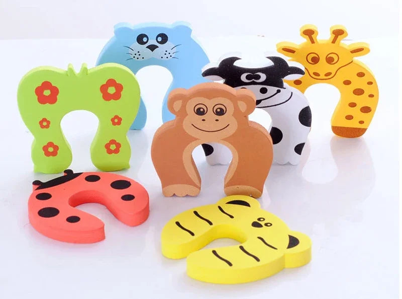 Butée de porte anti-pince-doigts pour bébé (lot)