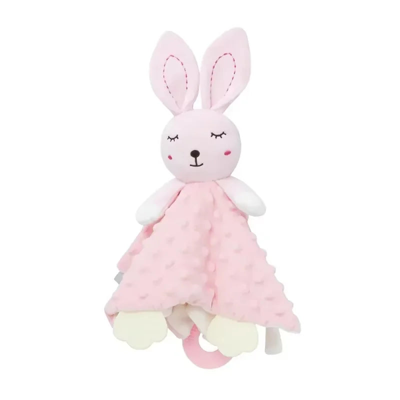 Doudou personnalisé bébé brodé au prénom – Lapin minky tout doux