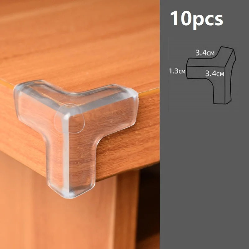 Protège-coins de meuble bébé – silicone souple (lot)