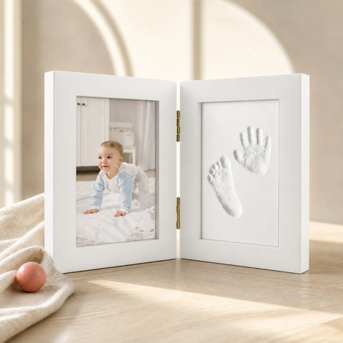 Kit empreinte bébé avec cadre photo